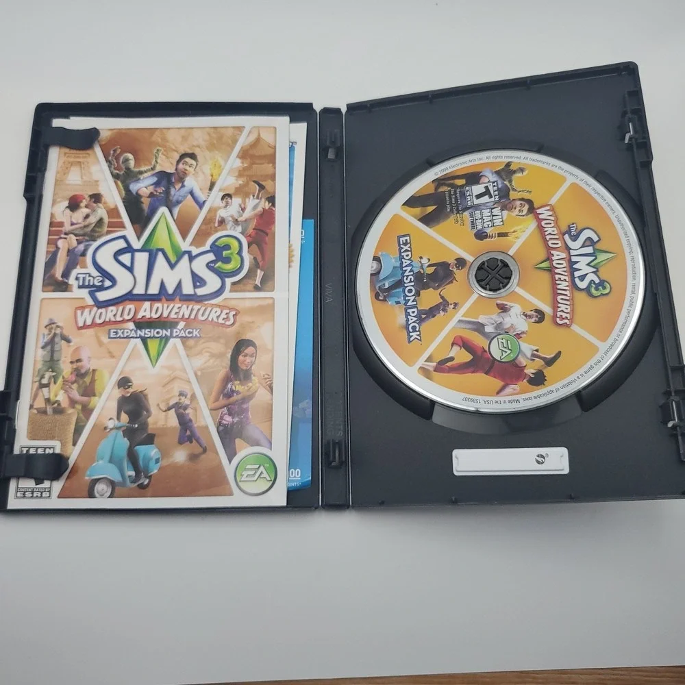 The Sims 3 World Adventures Game Complete PC Windows Mac 2009 Expansion Pack